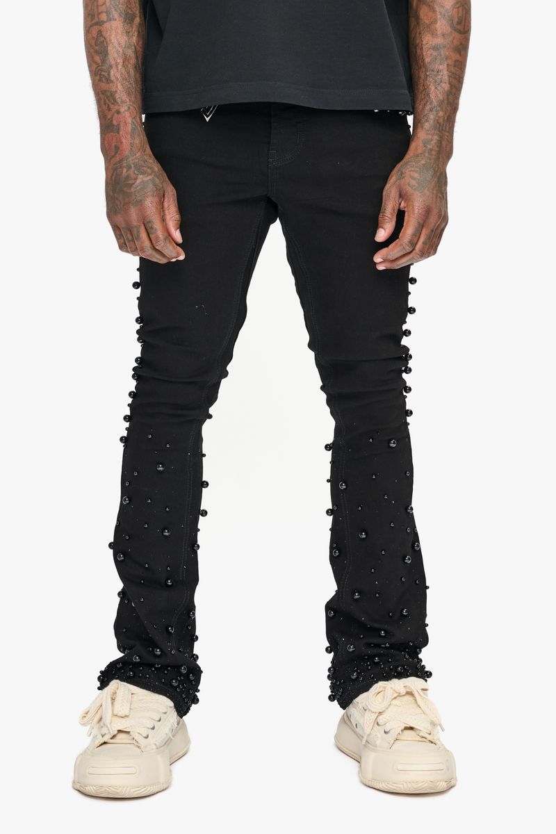 Sheam Jeans -Jet  Black