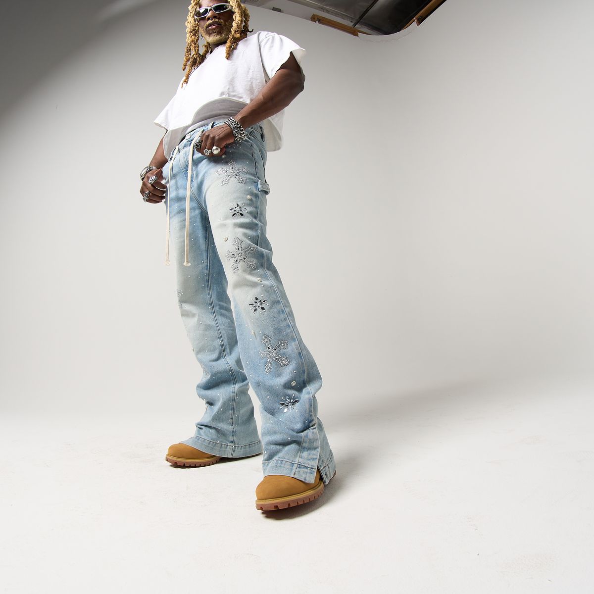 Righteous Denim - Stone Wash Blue