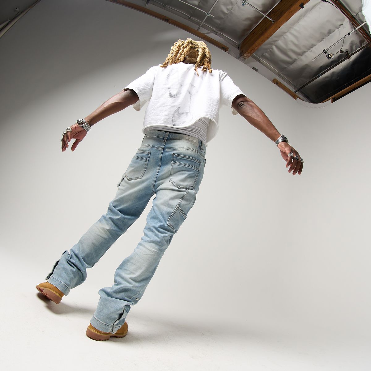 Righteous Denim - Stone Wash Blue