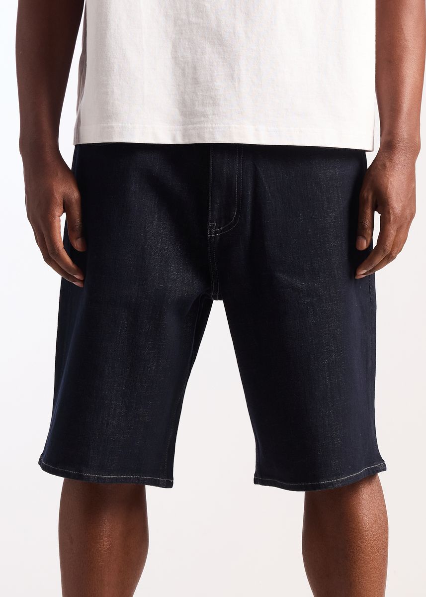 Queens Jorts - Raw Indigo