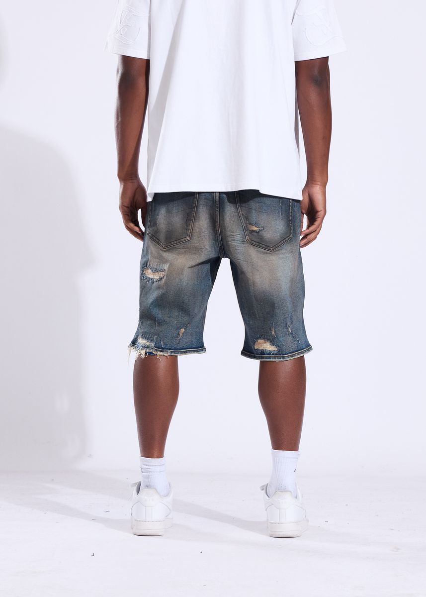 Cena Denim Shorts - Indigo