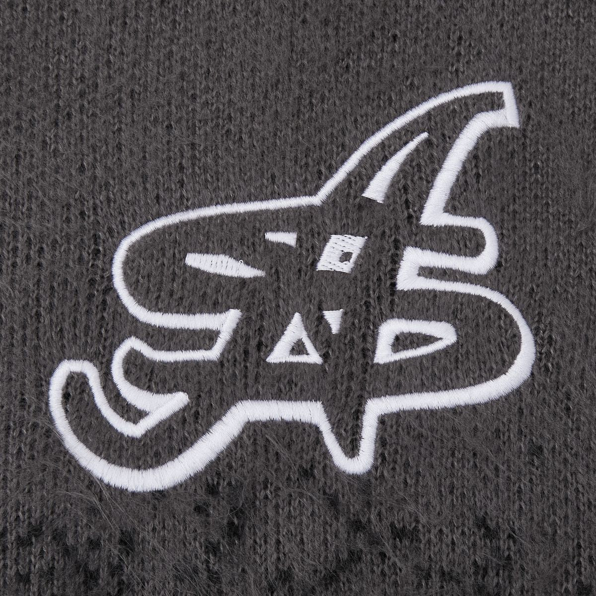 Someday Mohair Gradient Jacket - Black