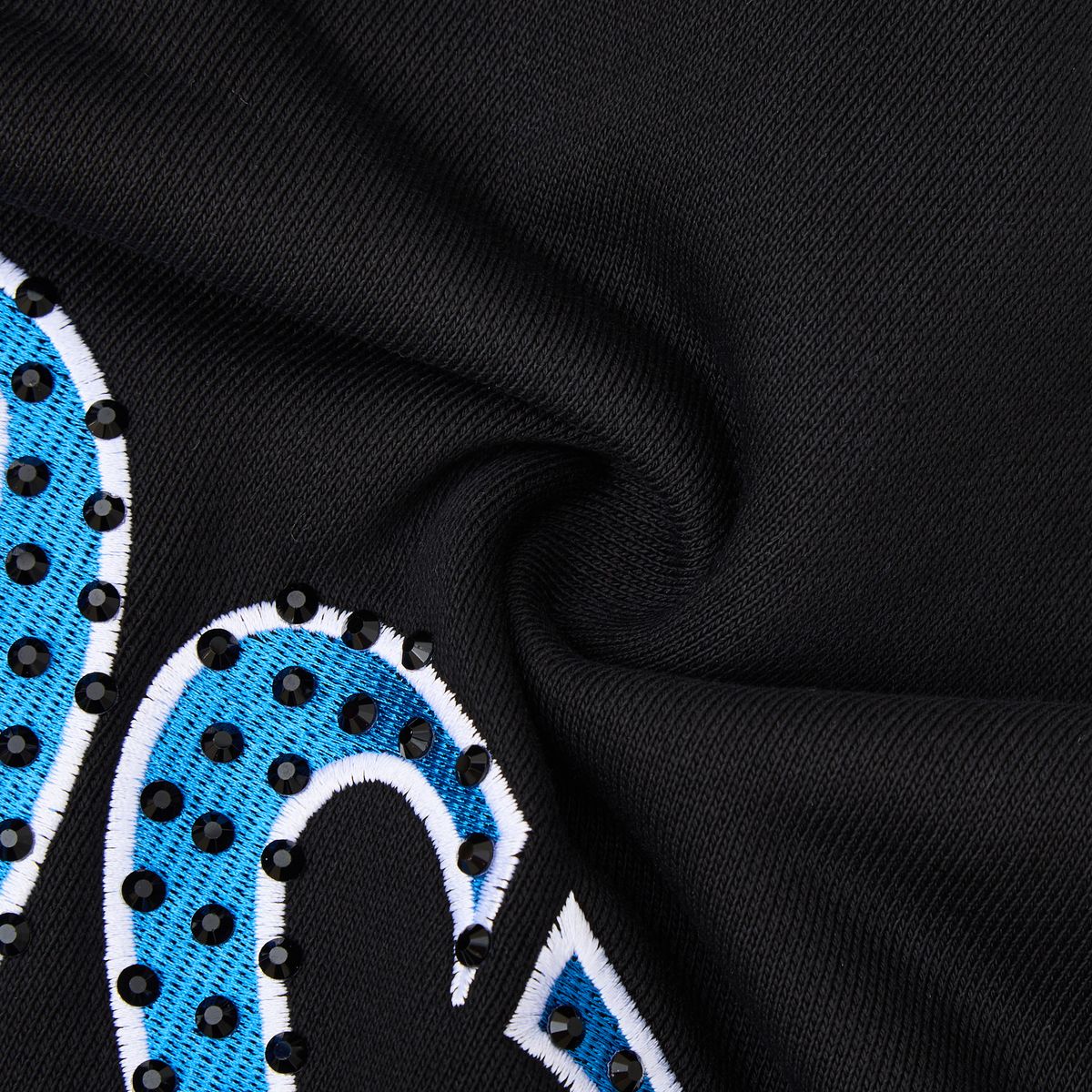 Upscale Hoodie - Black / Blue