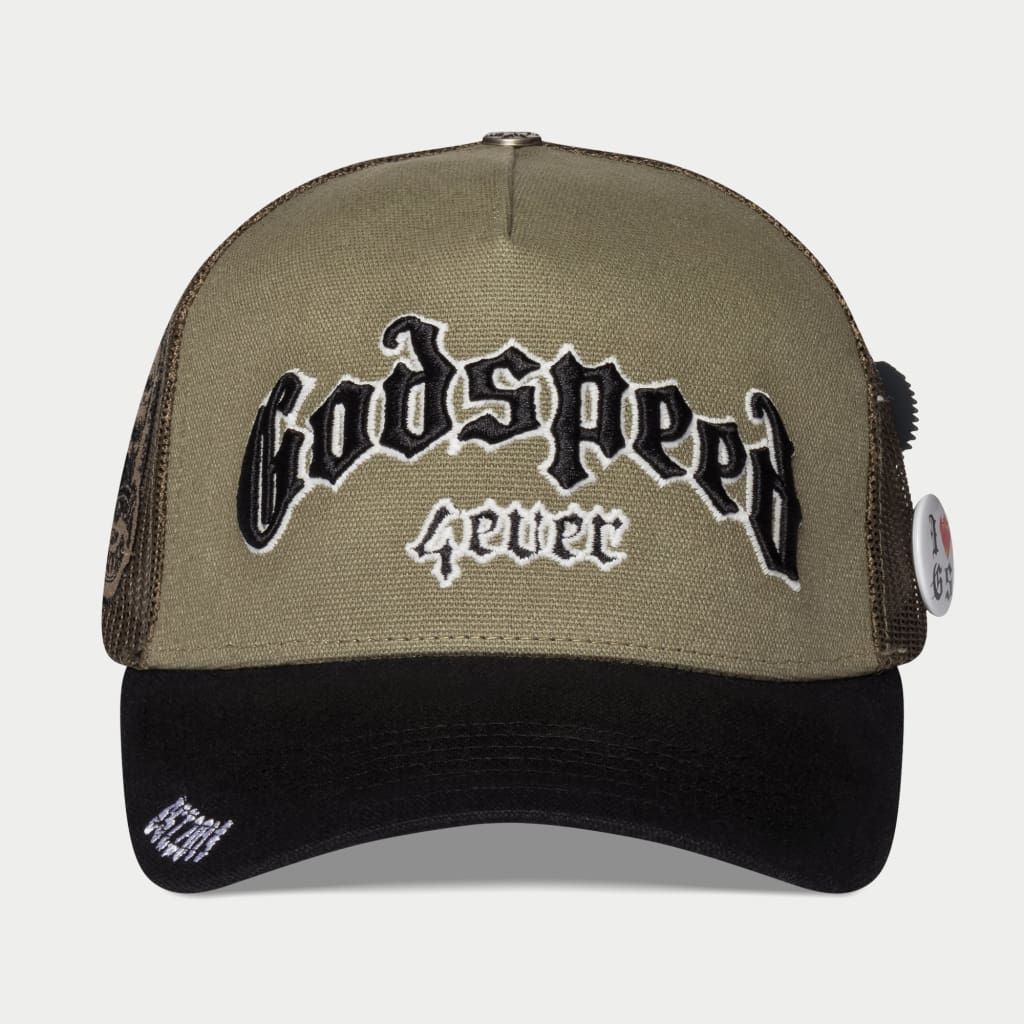 GS Forever Trucker Hat - Olive / Black