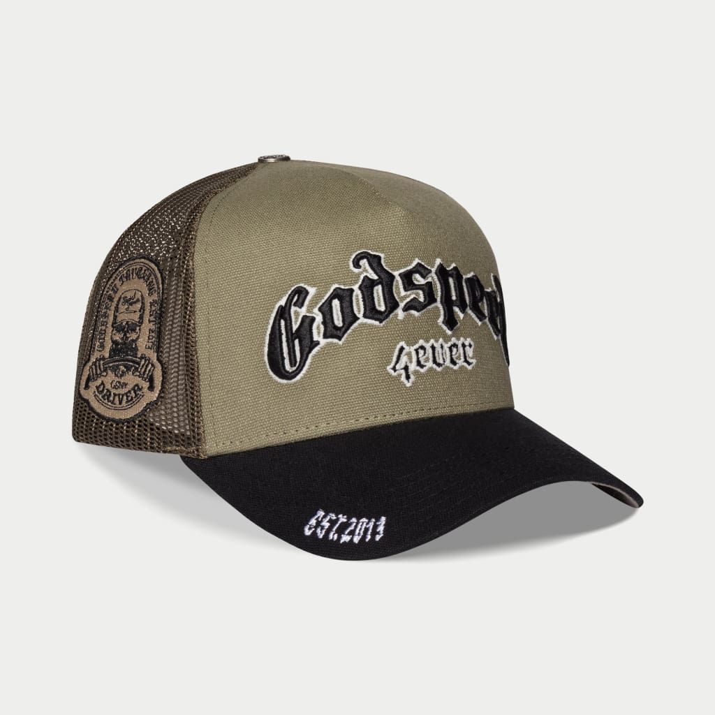 GS Forever Trucker Hat - Olive / Black