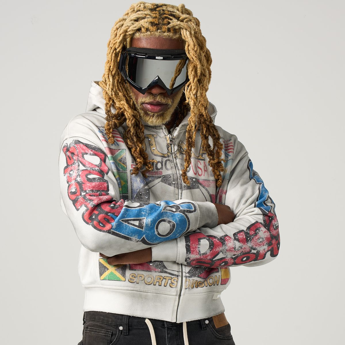 Global Hoodie - White