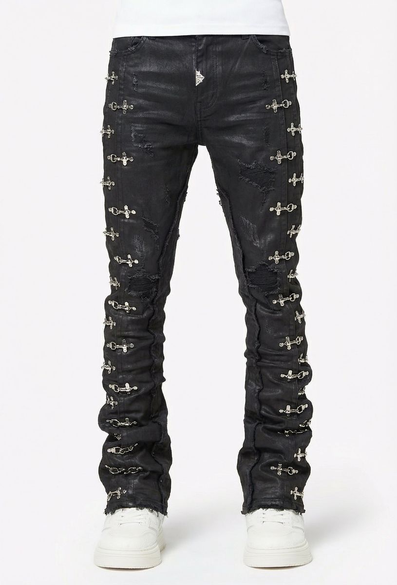Aviation Clasp Denim - Obsidian Black