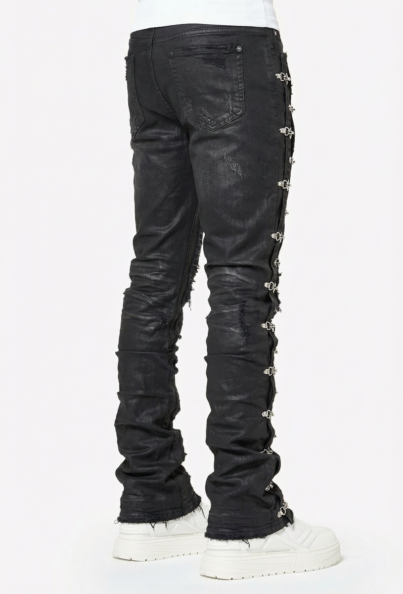 Aviation Clasp Denim - Obsidian Black