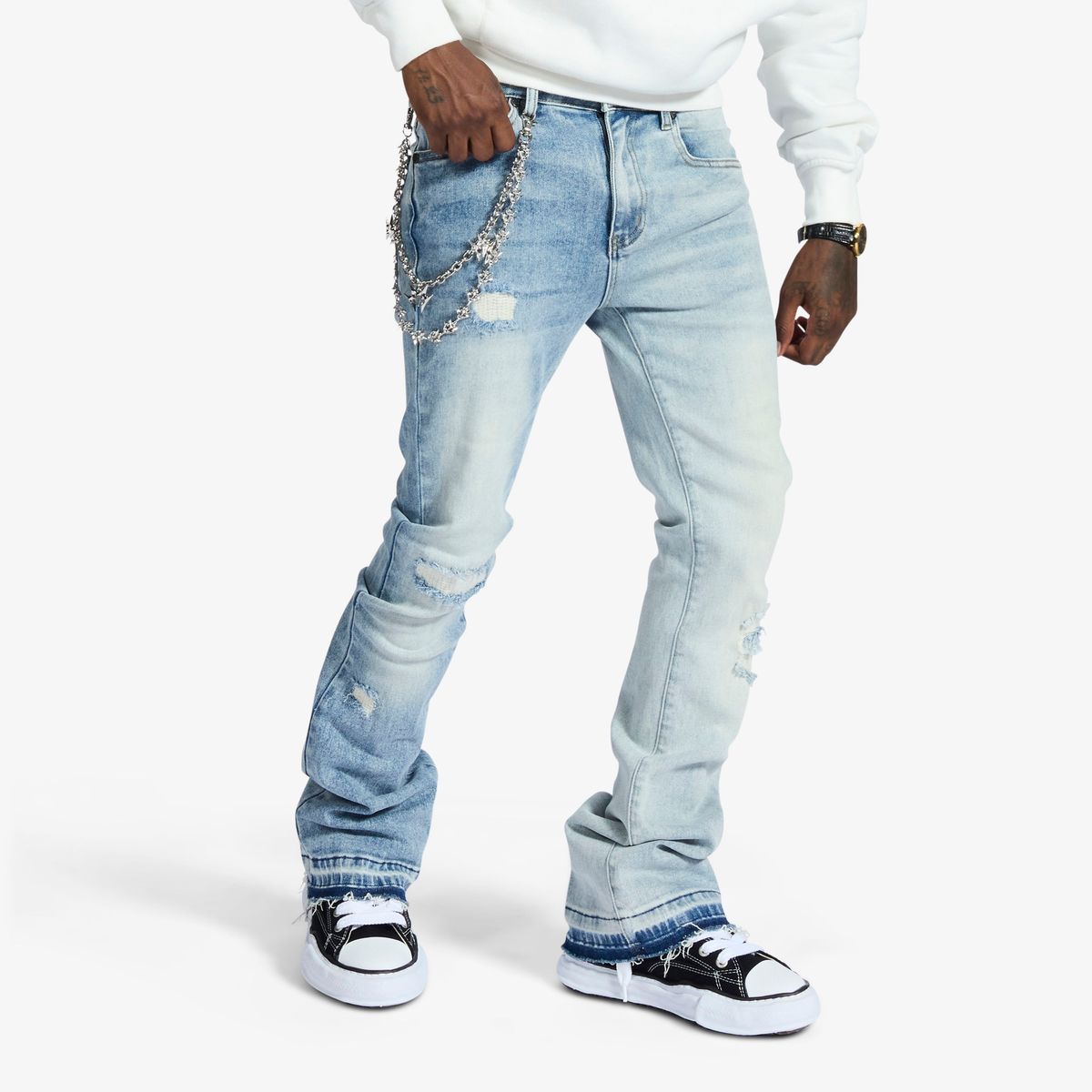 Hannibal Jeans - Split Blue Wash