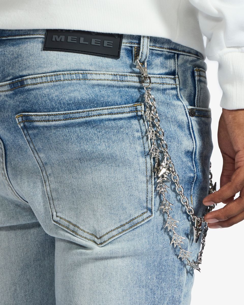 Hannibal Jeans - Split Blue Wash