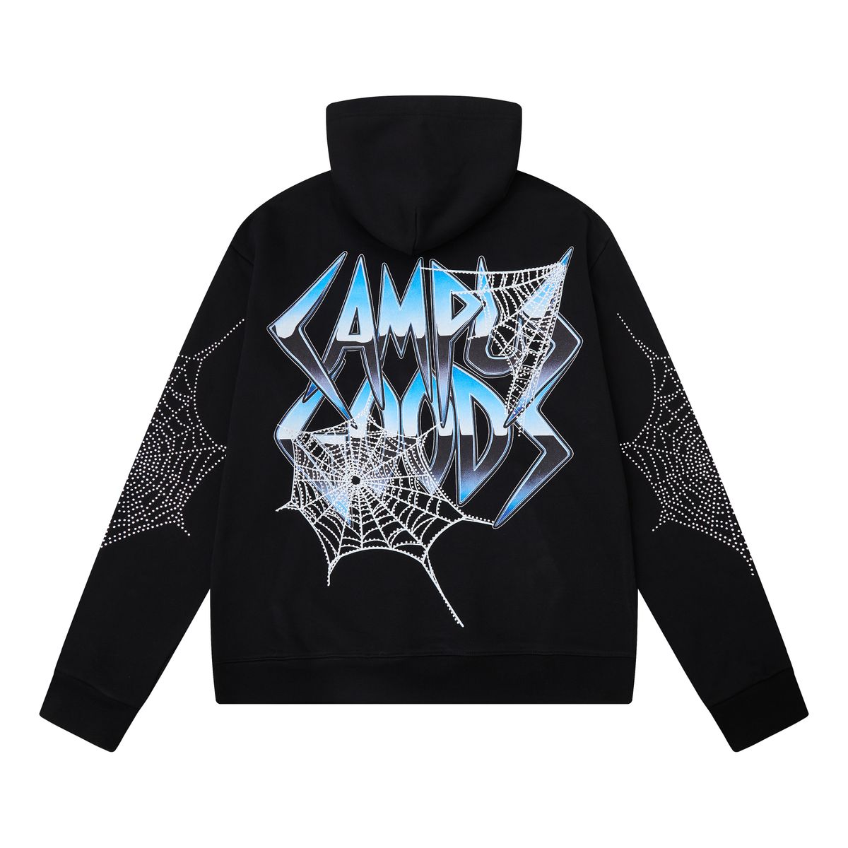 Broken Web Hoodie - Black