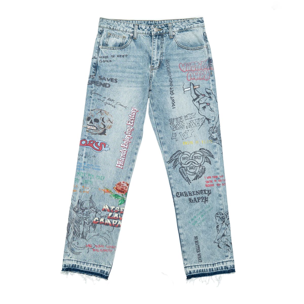 Graffiti Jeans - Blue Wash