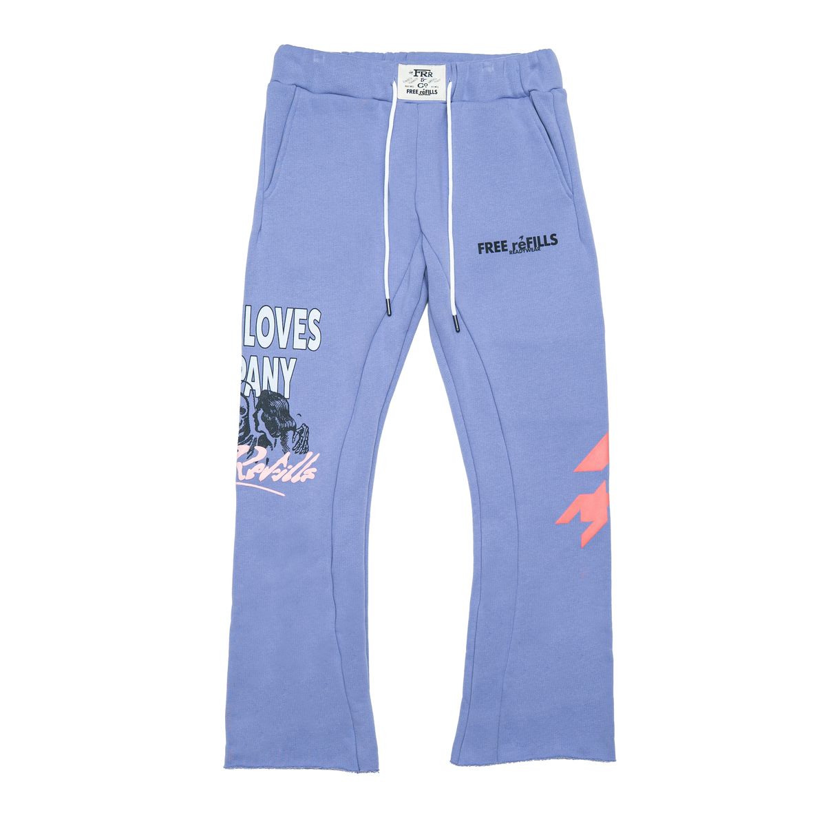 Misery Flare Sweatpants - Purple