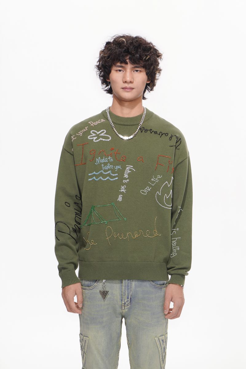Ignition Sweater - Green