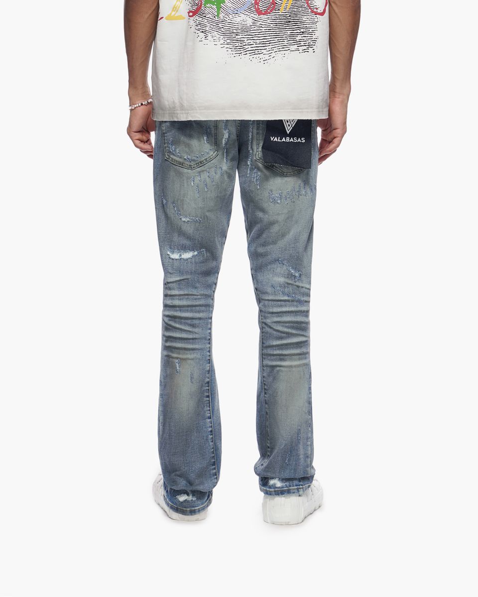 Graft Stacked Denim - Dirty Blue