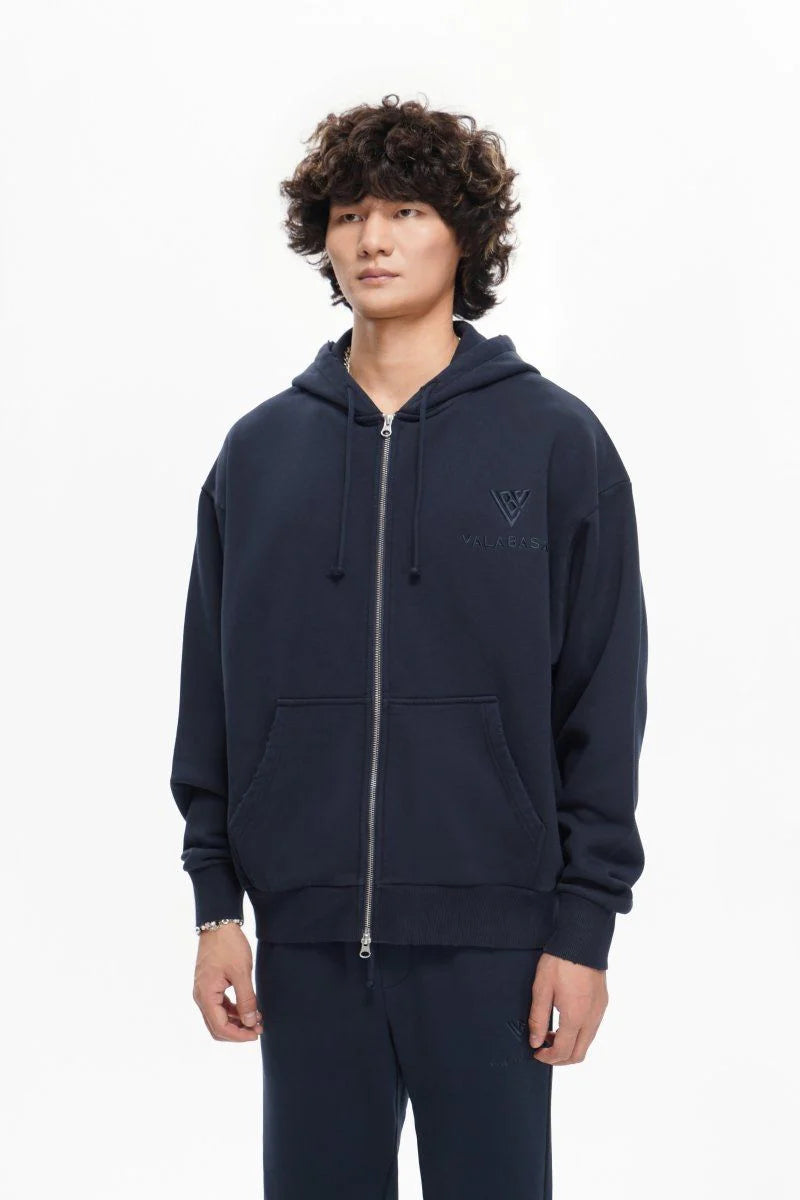 Mr. Fleece Hoodie - Navy