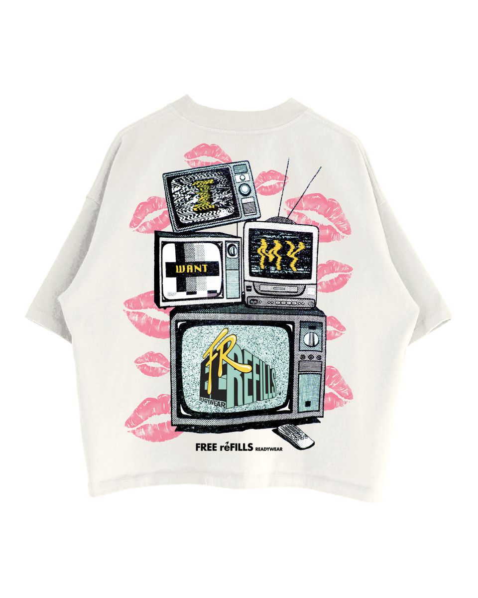 FR TV T-Shirt - Off White
