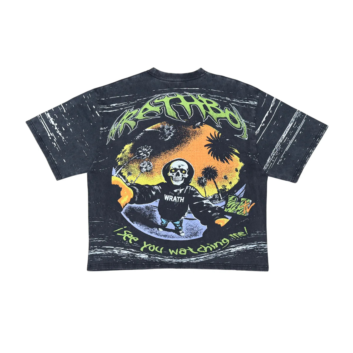 Wrathboy I See You T - Shirt - Black