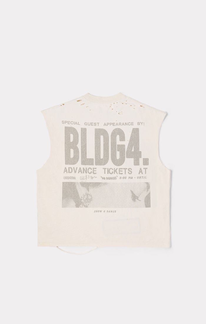 Mary Axe Tank - Antique White