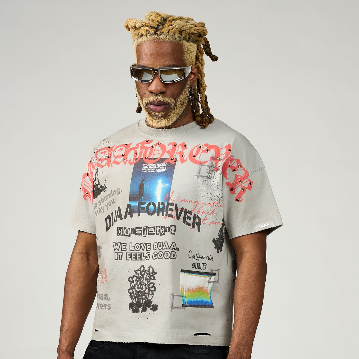 Mind Control T - Shirt - Slate Grey