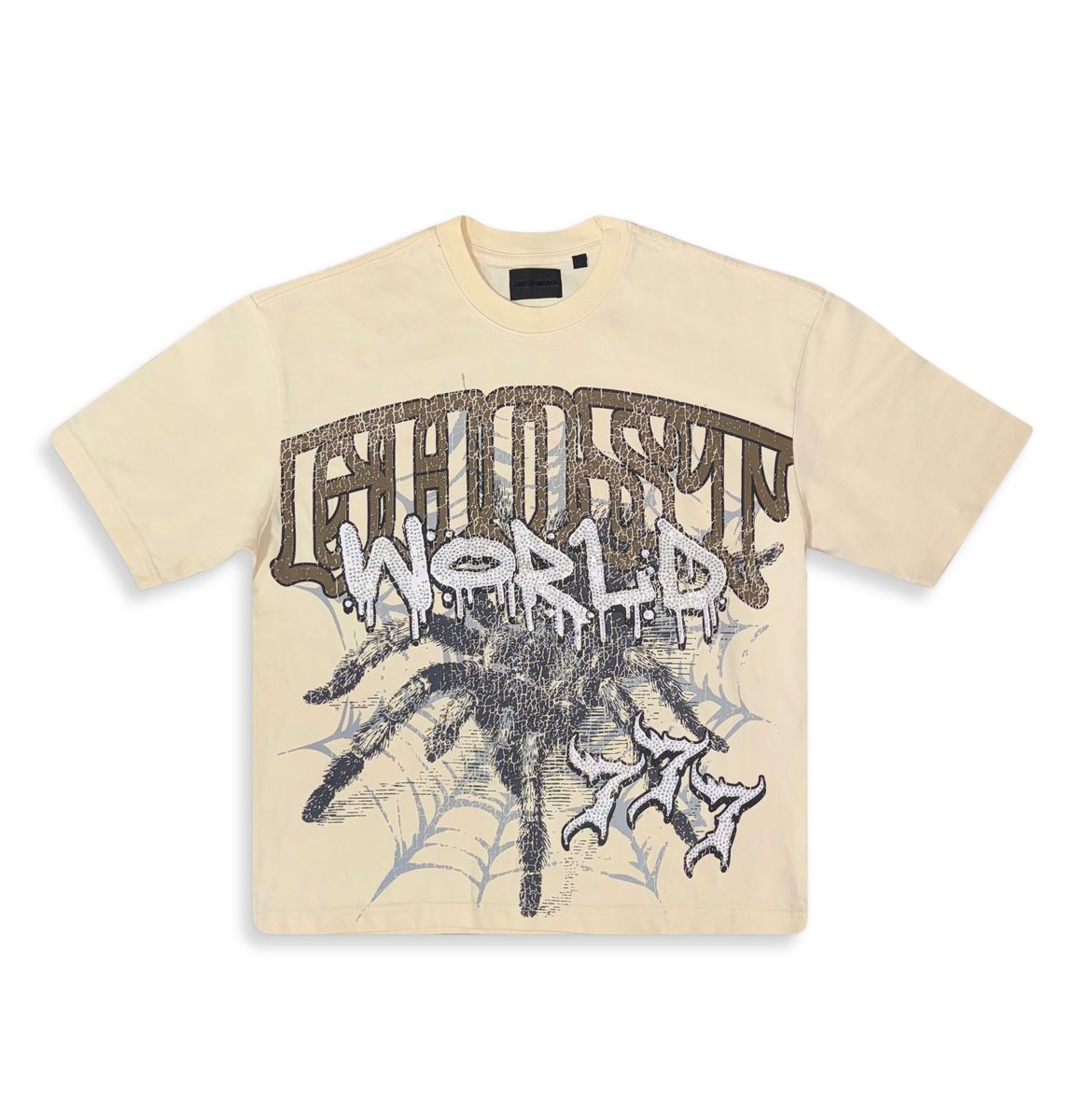 Caught in the Web T - Shirt - Bone