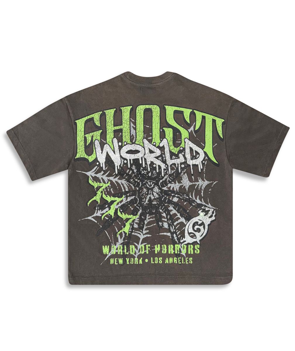 Caught in the Web T - Shirt - Charcoal