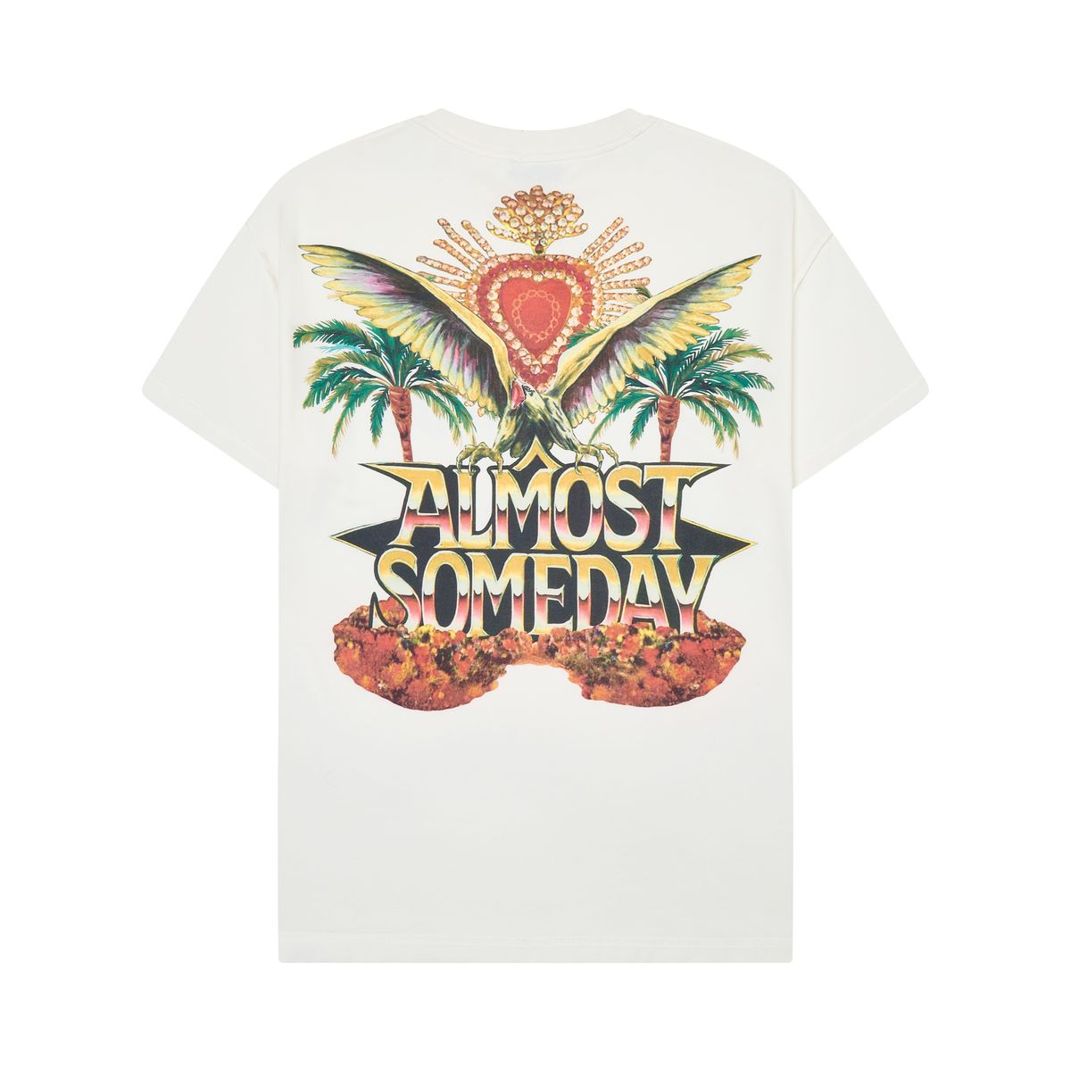 Sacred Hearts T - Shirt - Cream