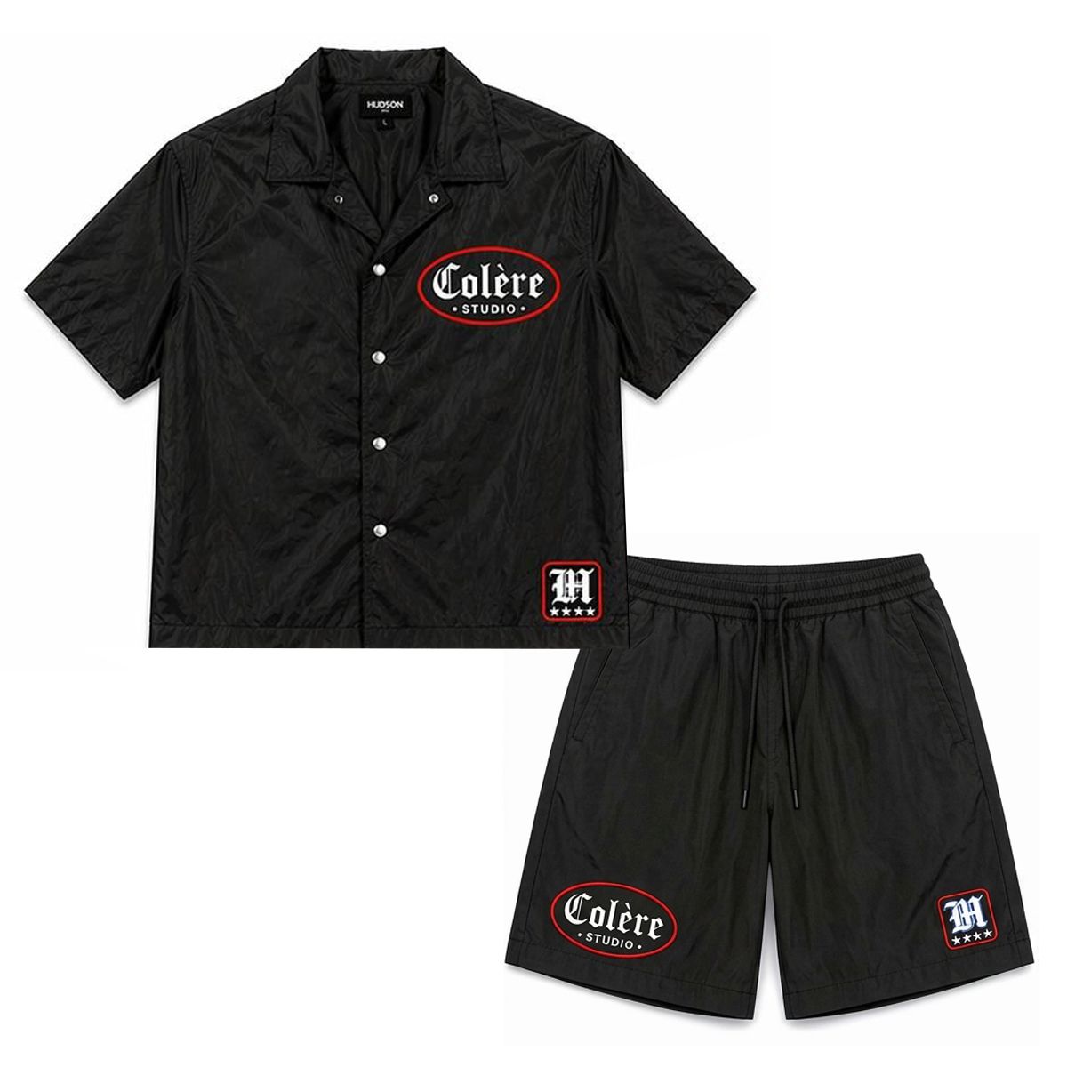 Hudson Short Set - Black