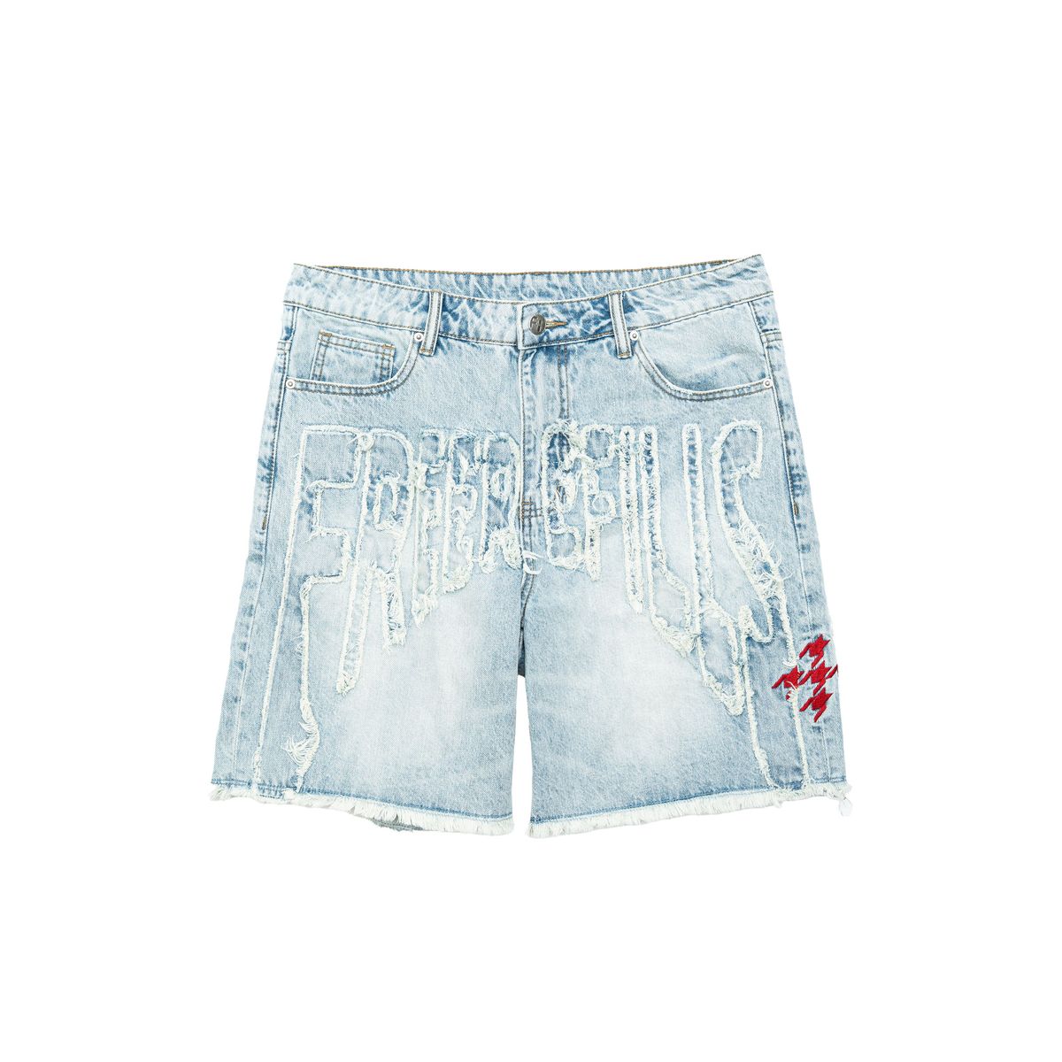 Core Denim Shorts - Blue