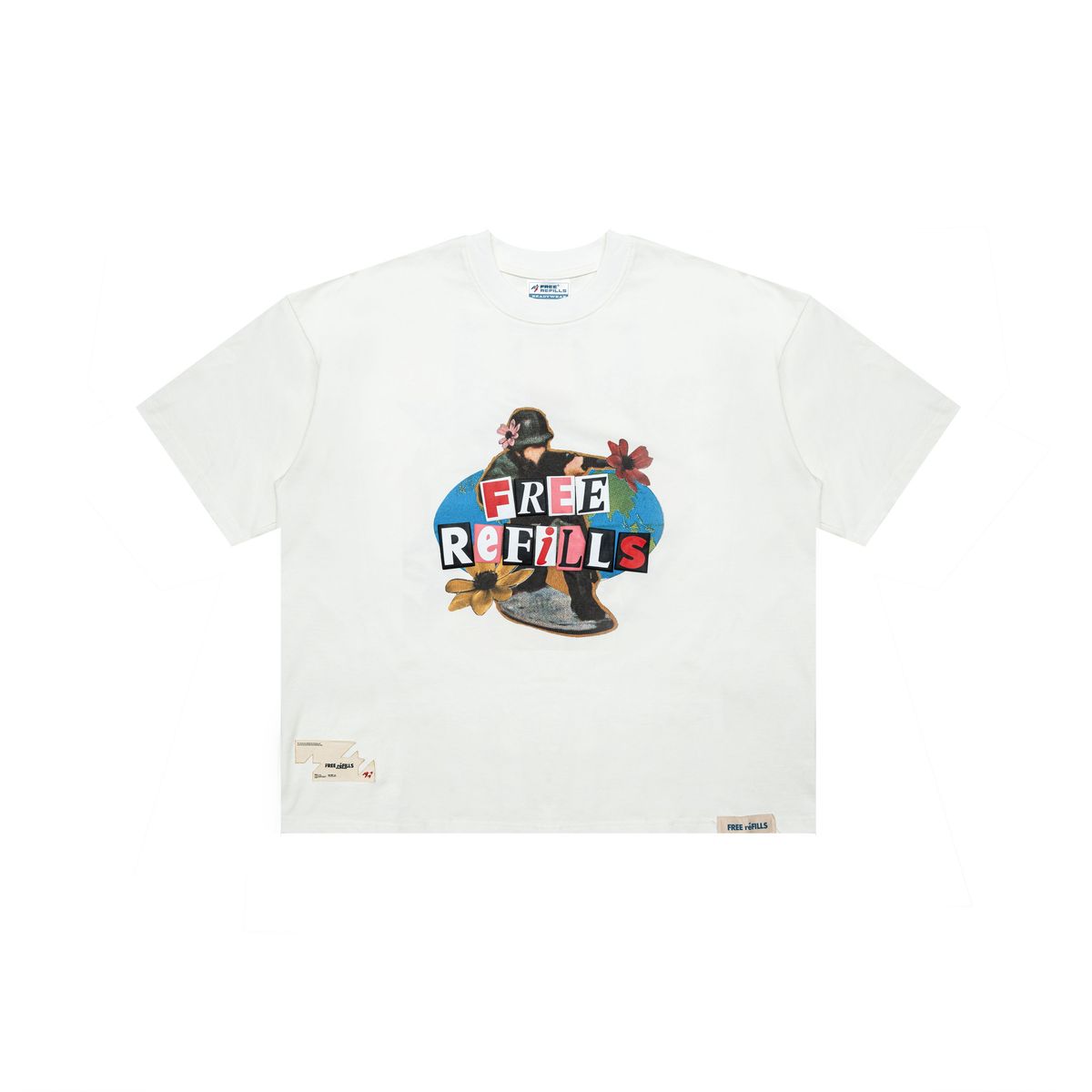 Peace T - Shirt - Off White