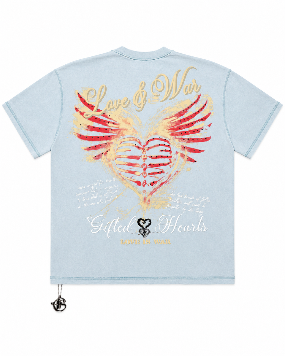 Heart T-Shirt - Blue