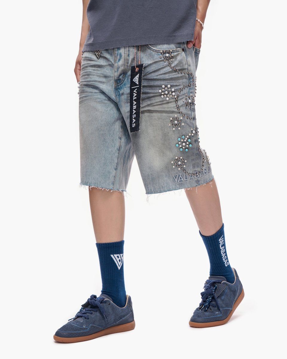 Muse Jean Shorts - Light Dirty Wash