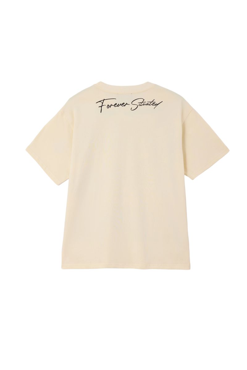 Psalm Ferris Wheel T-Shirt - Cream