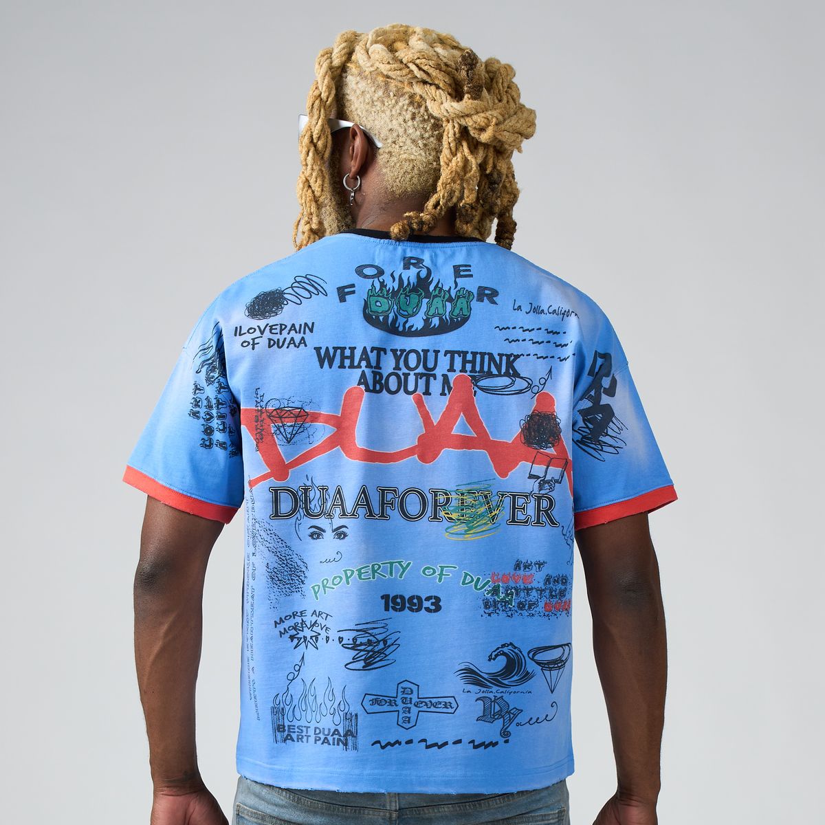Thoughts T-Shirt - Blue