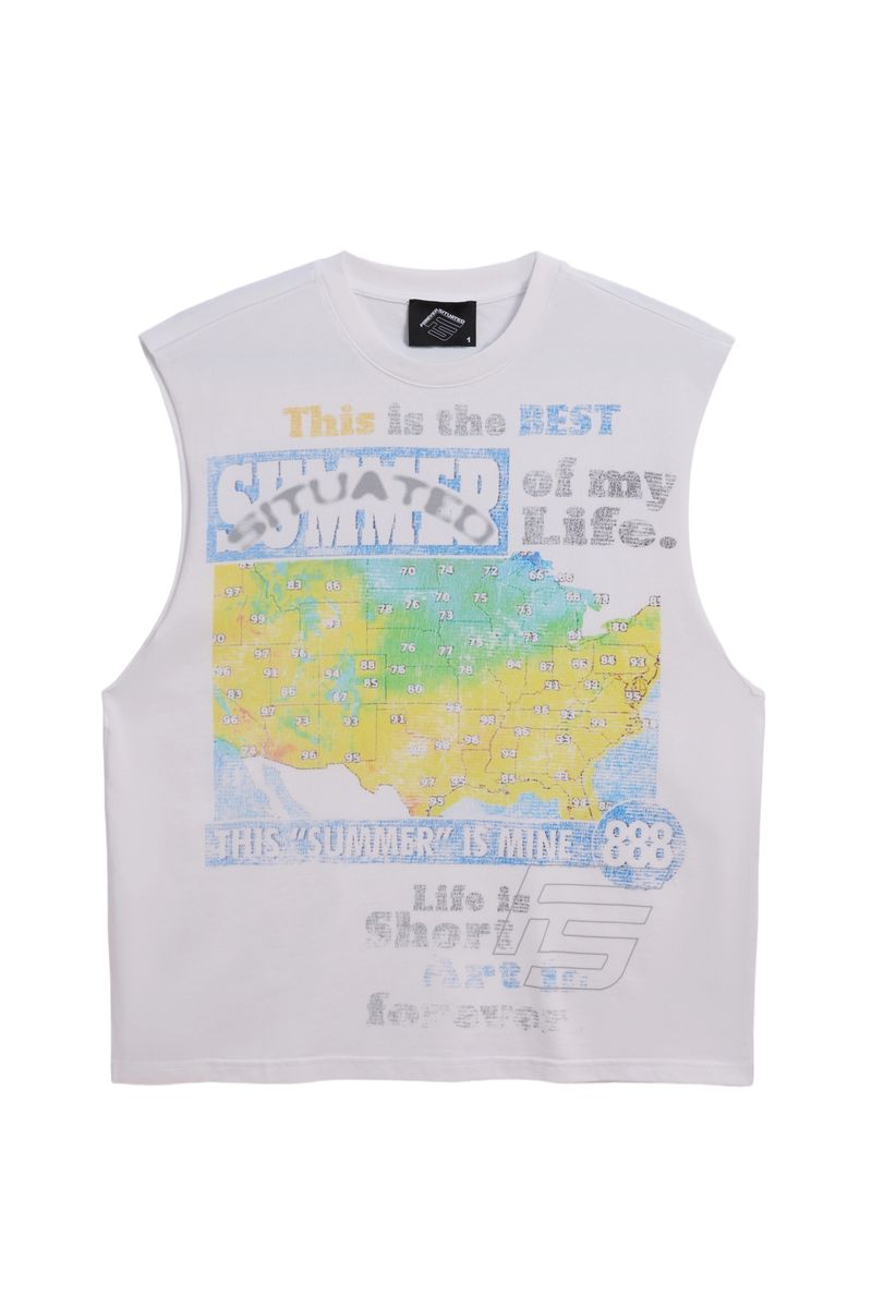 Weather Cut Off - White