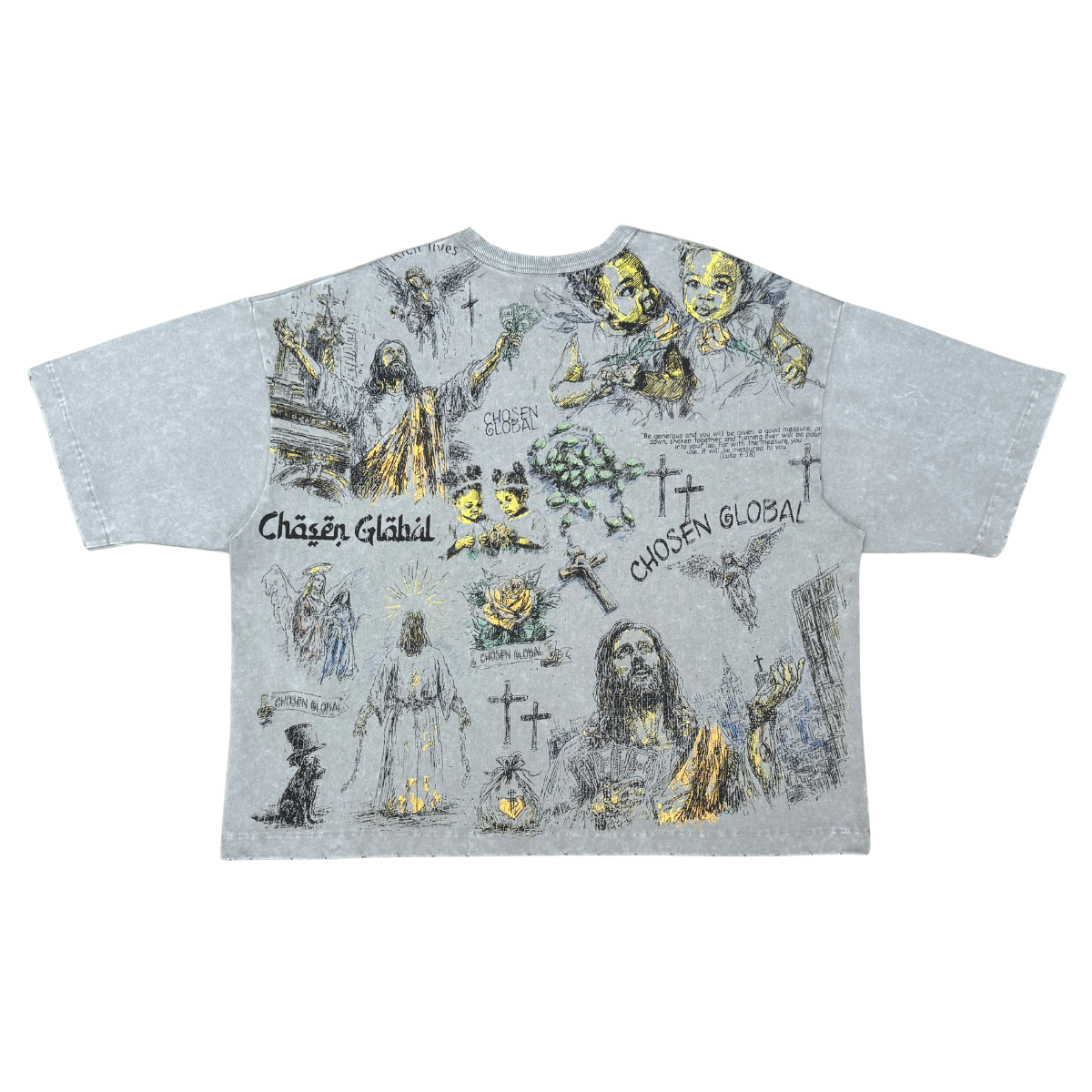 Chosen Global T-Shirt - Grey