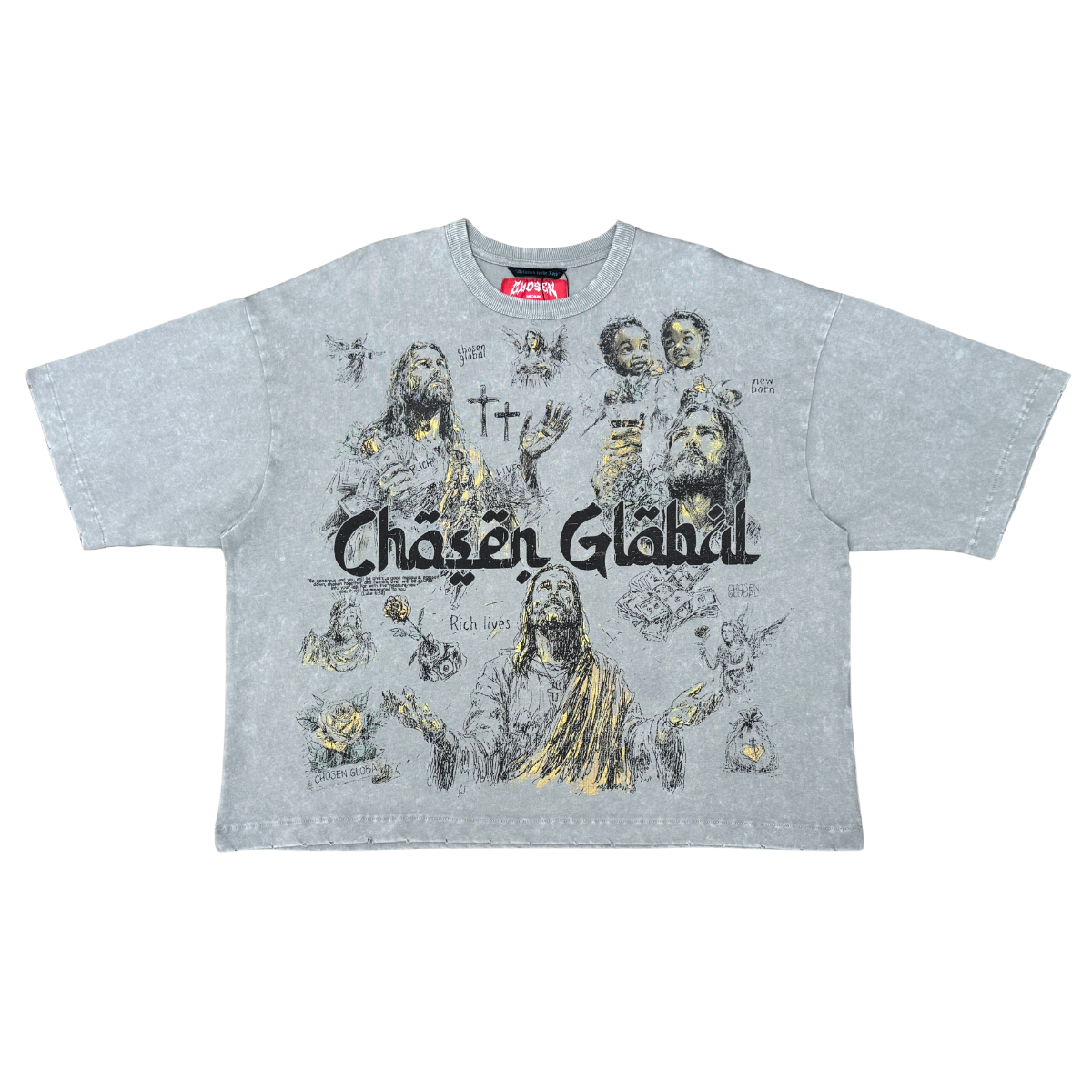 Chosen Global T-Shirt - Grey