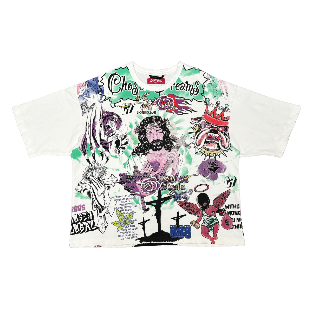 Chosen Dreams T-Shirt - White/Green