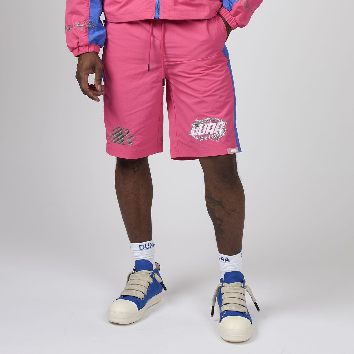 BUU Jacket + MAJ Short Set - Pink