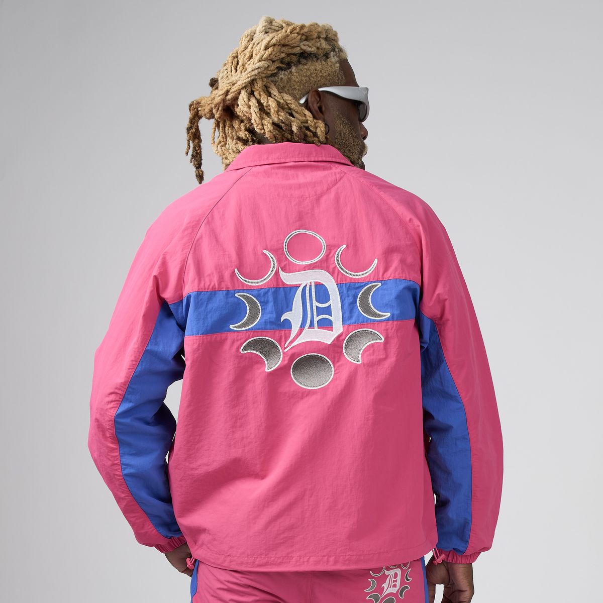 BUU Jacket + MAJ Short Set - Pink