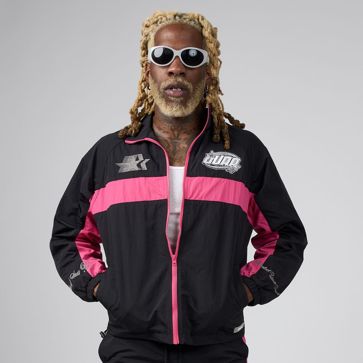 CYBER Jacket + DIGITAL Short Set - Black