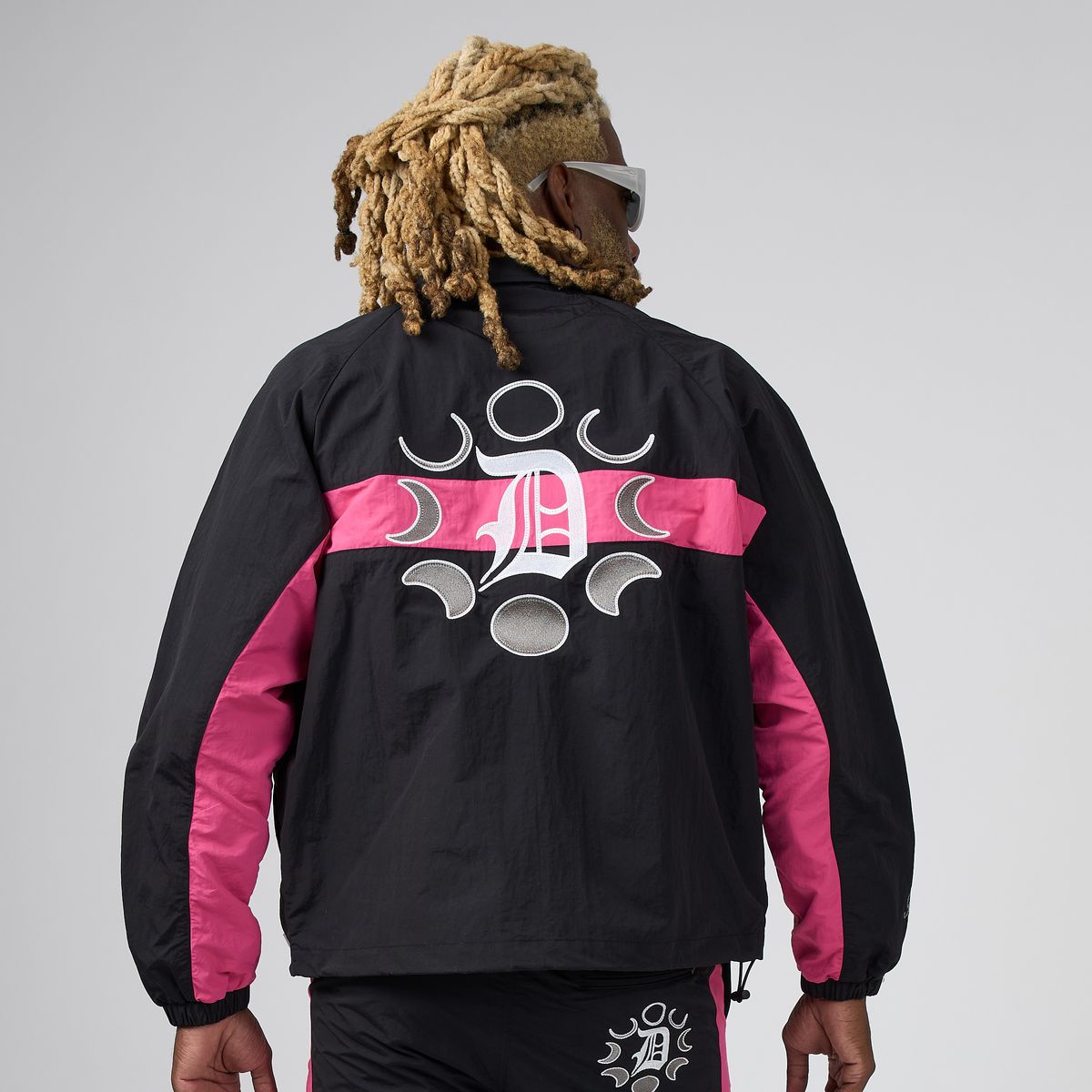 CYBER Jacket + DIGITAL Short Set - Black