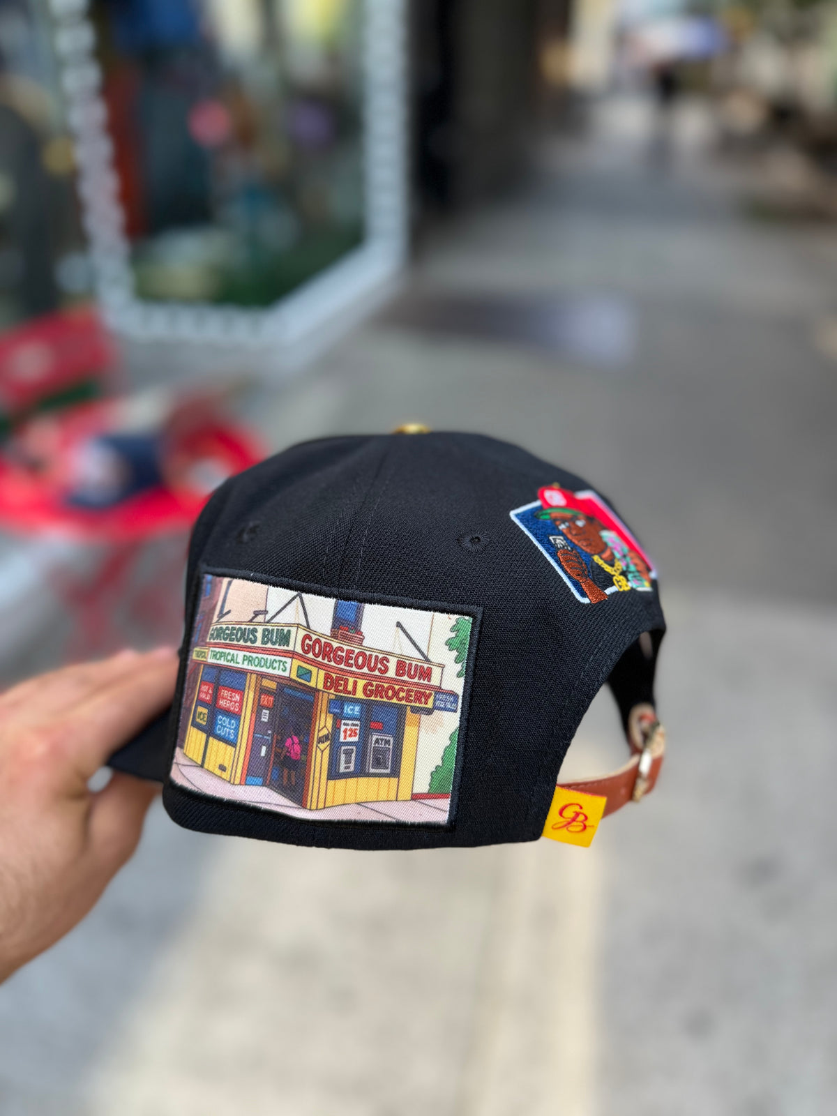 NY Yankees Chopped Cheese Snapback - Black