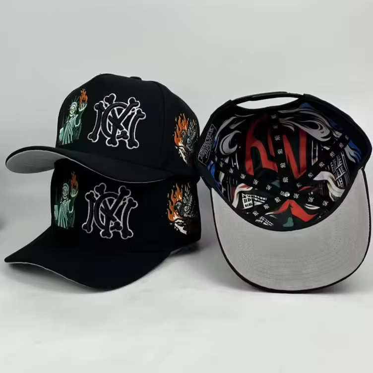 NY Chaos Glow In The Dark Trucker Hat - Black