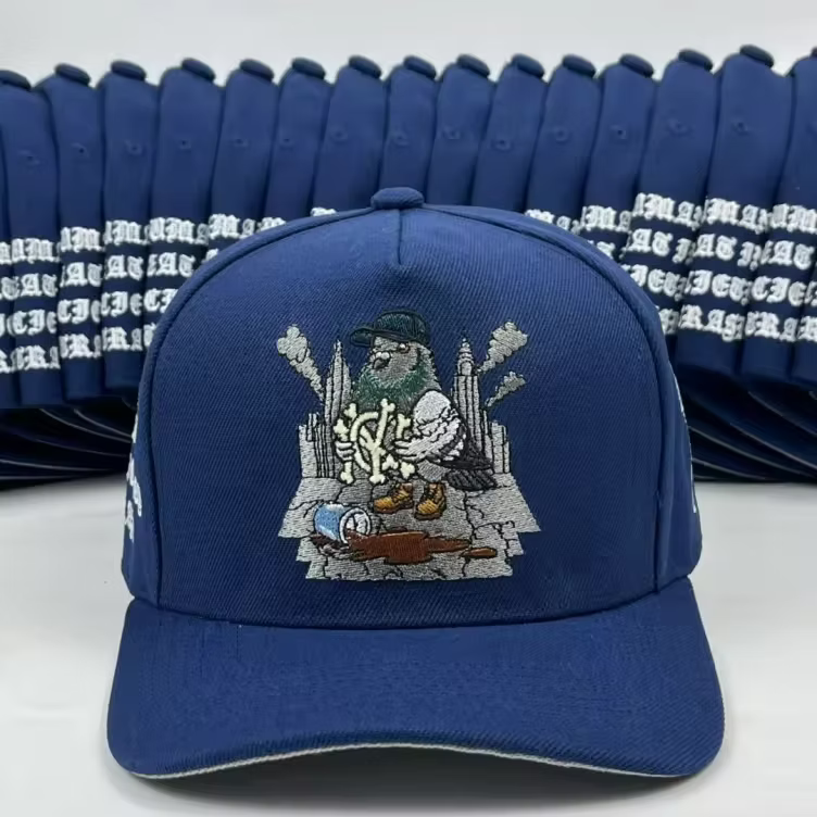 NY Culture Trucker Hat - Navy Blue