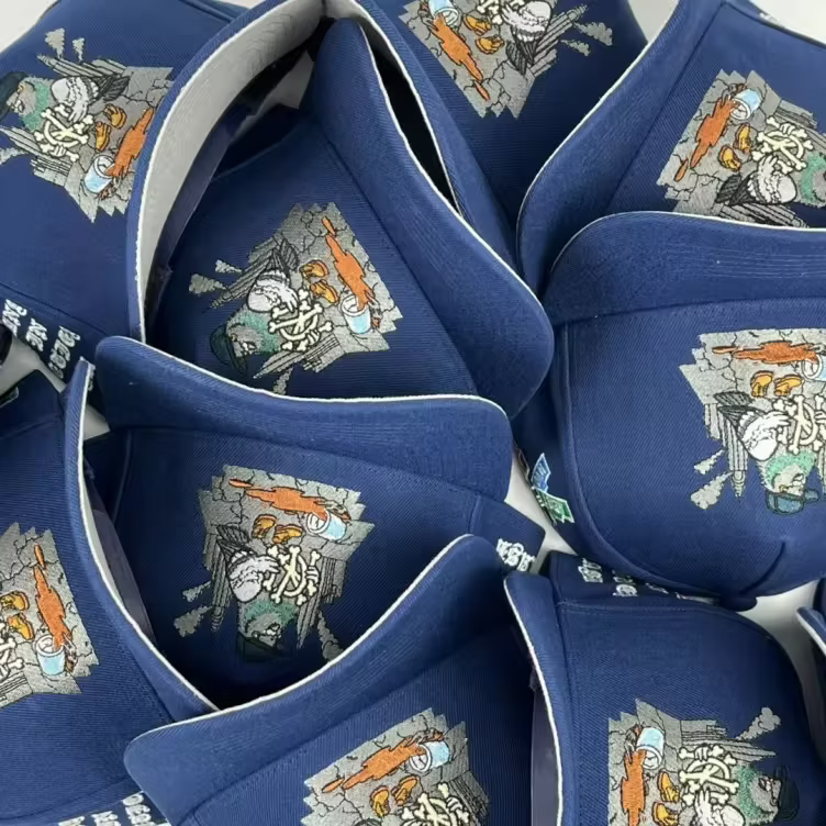 NY Culture Trucker Hat - Navy Blue