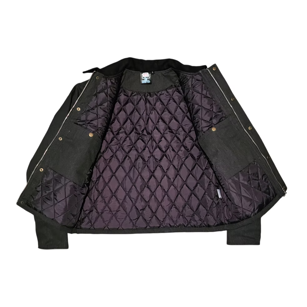No Evil Cropped Work Jacket - Black