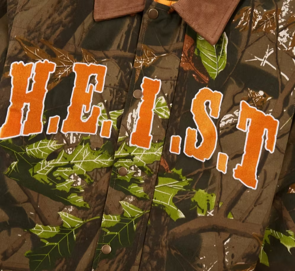 HEIST Cropped Jacket - Camo