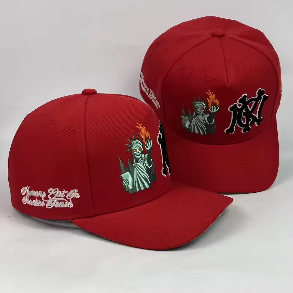 NY Chaos Glow In The Dark Trucker Hat - Red