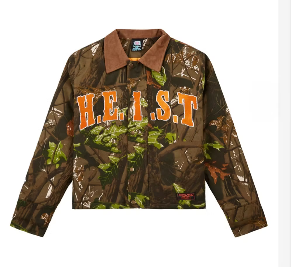 HEIST Cropped Jacket - Camo